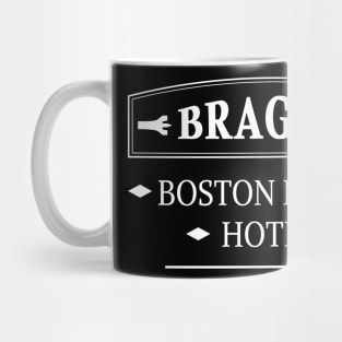 Bragg's. Boston House. Hotel Mug